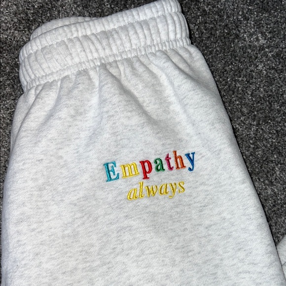 The Mayfair Group Empathy Always Sweatpants Women’s size XS - Picture 2 of 6